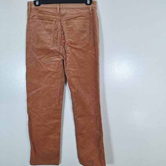 Ann Taylor Loft corduroy tan pants size 27/4 - Picture 3 of 5